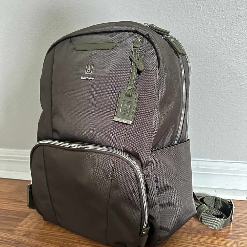 - Womens Maxlite Travelpro Slate Green backpack